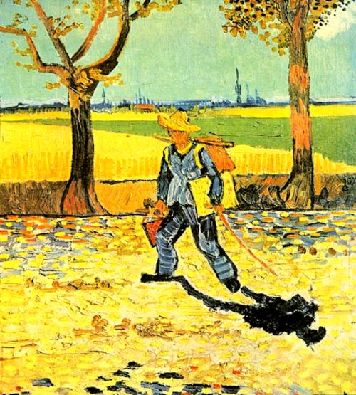 Vincent va son chemin  Van Gogh – 1888