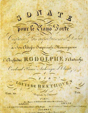 La prima edizione della Sonata n.32
