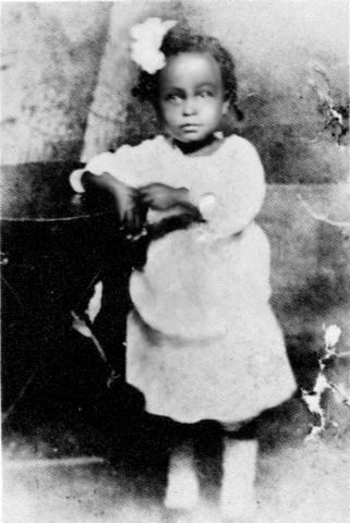 Eleanora Fagan a 2 anni, 1917