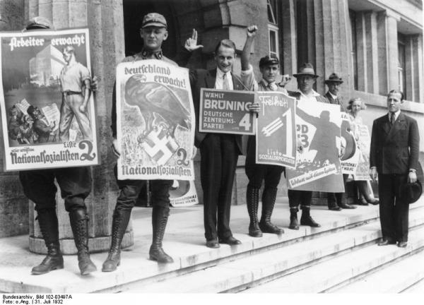 Propaganda politica a Berlino nel ‎‎1932 ‎