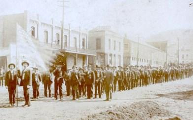 Parata della UMW in ‎Colorado poco prima del grande sciopero del 1894‎