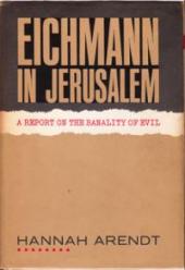 Eichmann in Jerusalem book cover