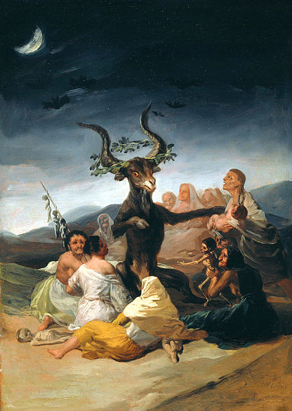 Francisco Goya - El aquelarre (1798)