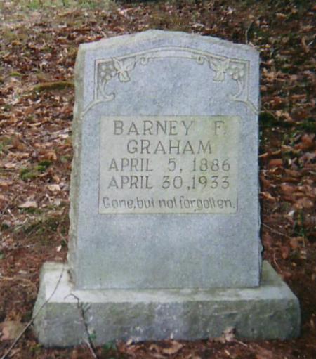 Barney Graham (1886-1933): “Gone, but not forgotten”