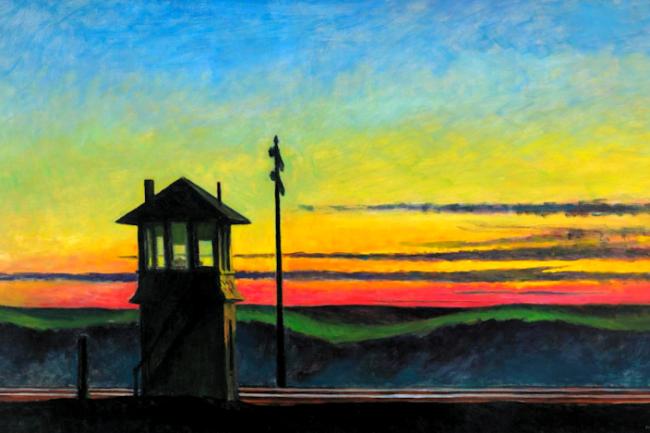 Paysage de fin du monde  Edward Hopper - 1929 
