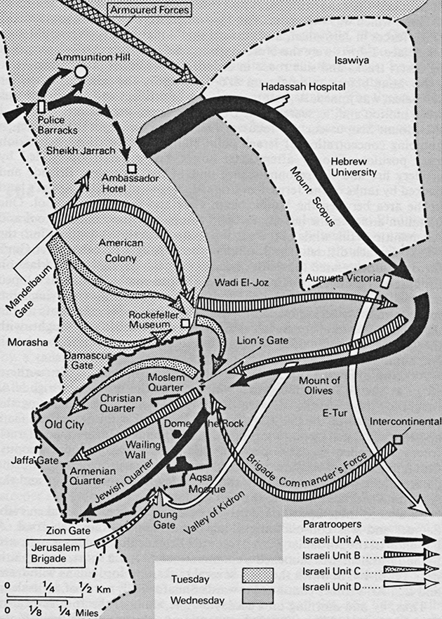  Fronte di Gerusalemme 5-7 Giugno 1967