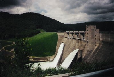 La diga di Kinzua sul fiume Allegheny