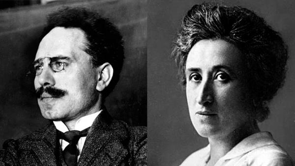 Karl Liebknecht e Rosa Luxemburg
