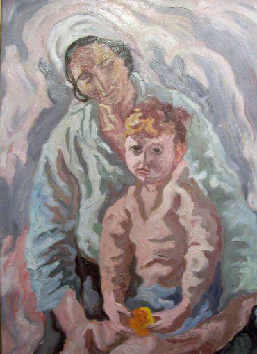 Carlo Levi, La Sorcière à l'enfant, 1935