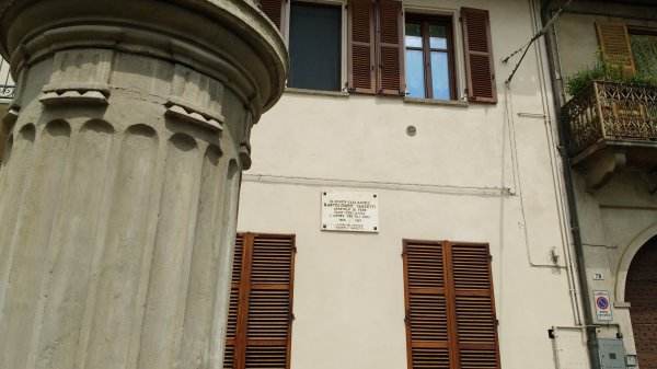La casa natale di Bart Vanzetti a Villafalletto (CN)