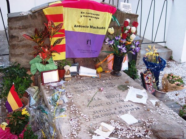 La tomba di Antonio Machado a Collioure