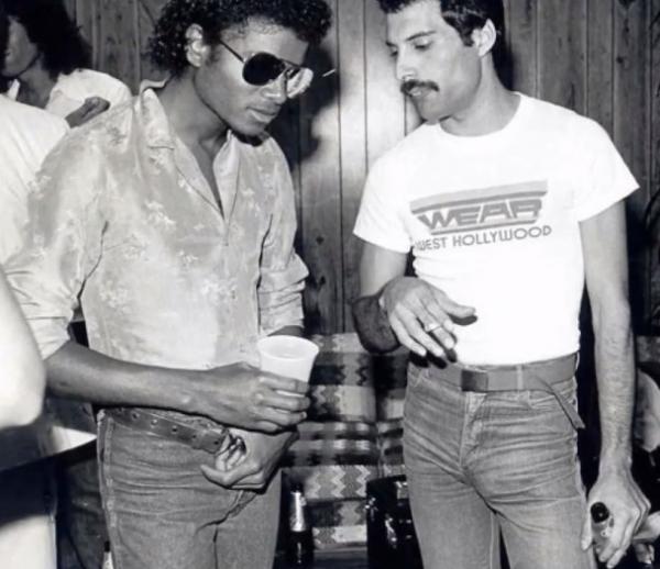 Freddie Mercury & Michael Jackson