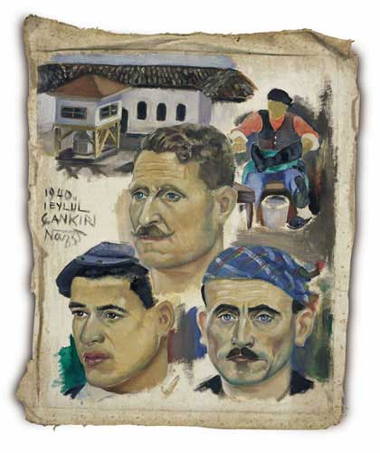 Compagni di carcere, 1940  Nâzim Hikmet  - nella Prigione di Çankırı,