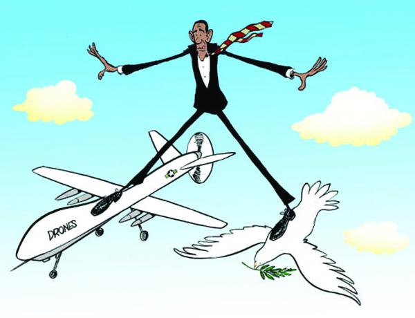 Obama drones and peace