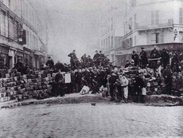 ‎Parigi, 1871. ‎Barricata comunarda‎