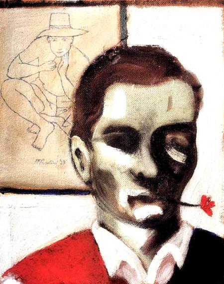 Pier Paolo Pasolini<br />
Autoportrait 1947