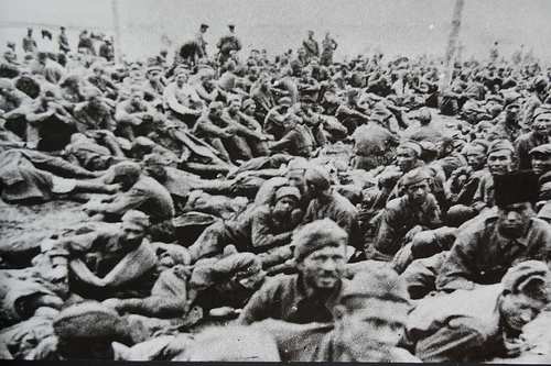 Prigionieri sovietici a Birkenau