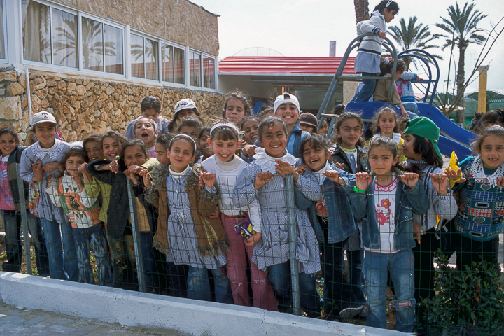 Palestinian schoolchildren Archive: Riccardo Gullotta