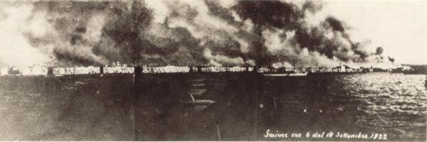 3 Settembre 1922 : Smirne brucia