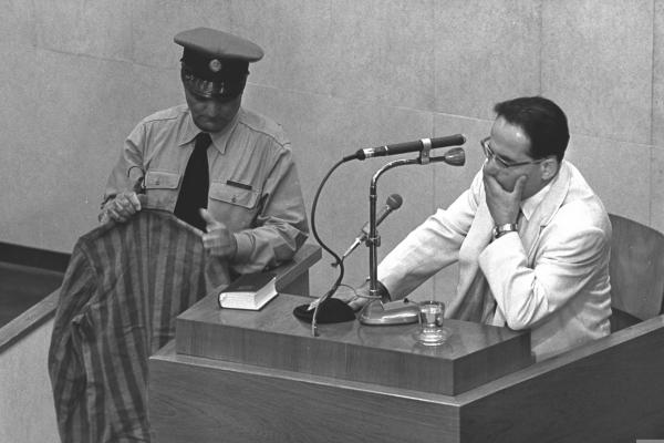 Yehiel De-Nur testimone al processo contro Eichmann, Gerusalemme 1961