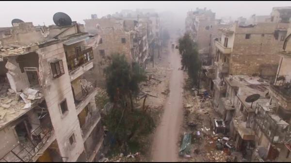 Ghost town of Aleppo