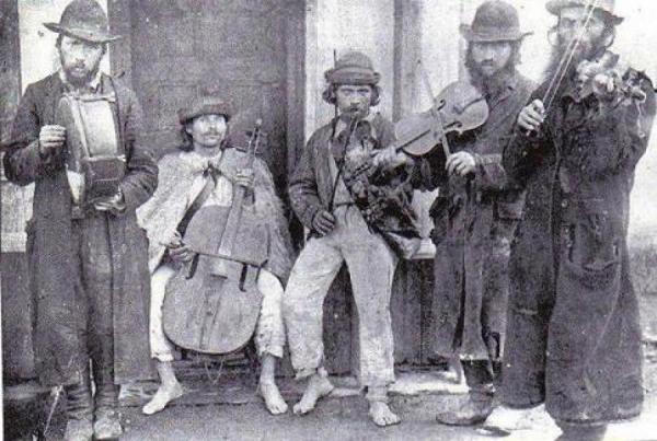 Verecke (Ungheria) 1895- Musicisti Klezmer 
