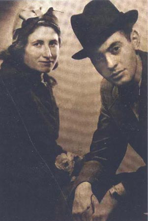 Franz Peter Kien con la moglie Ilse a Praga nel 1940