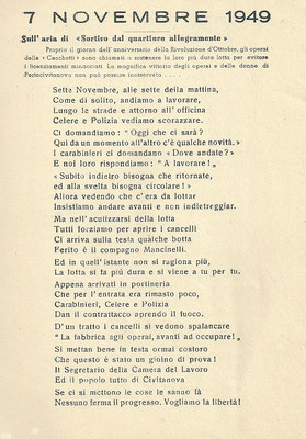 Le canzonette de Pietruccio, 1950
