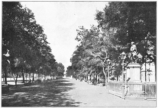 La Alameda de las Delicias nel 1906.