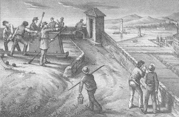 Livorno, 10-11 maggio 1849. La difesa della citt&agrave; dal Forte San Pietro.