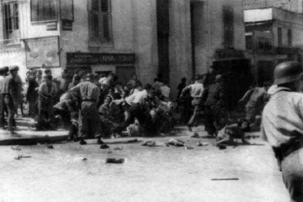 Atene,22 Luglio 1943 -  Rivolta contro gli occupanti tedeschi 