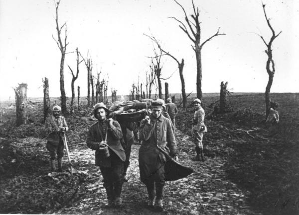 Prigionieri tedeschi a Nanteuil-sur-Marne, 1918
