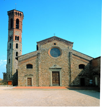L'abbazia di San Salvatore e San Lorenzo a Settimo.