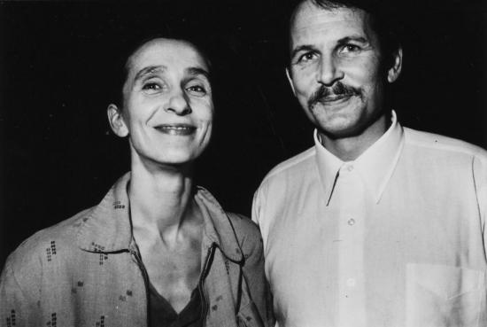 Pina Bausch and Ronald Kay, 1982.
