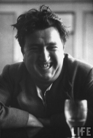 Brendan Behan nel 1953, fotografato da Gjon Mili per LIFE.