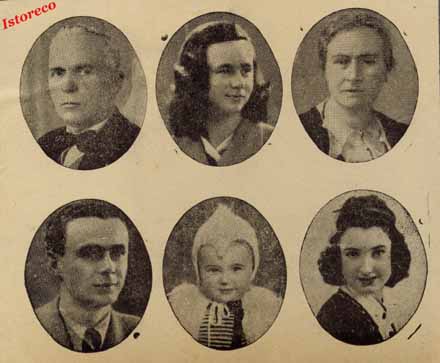 Alcune delle vittime della strage della Bettola. Tra di loro Pietro Varini, 18 mesi. Da Istoreco.