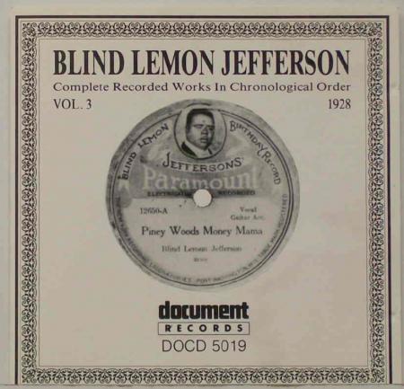 ‎Blind Lemon Jefferson: ‎Complete Recorded Works ‎