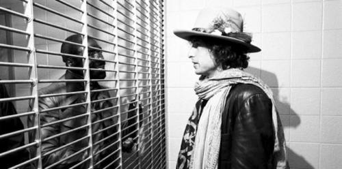 Bob Dylan visita Hurricane in carcere