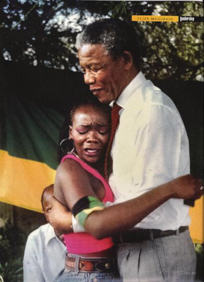 Brenda Fassie con Nelson Mandela