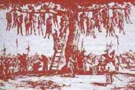 I 14 contadini impiccati alla stessa quercia a Combrit.