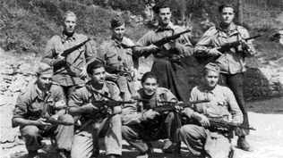 Partigiani della Divisione Garibaldi “Cichero”.