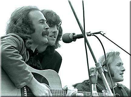Crosby, Stills & Nash a Woodstock, 1969