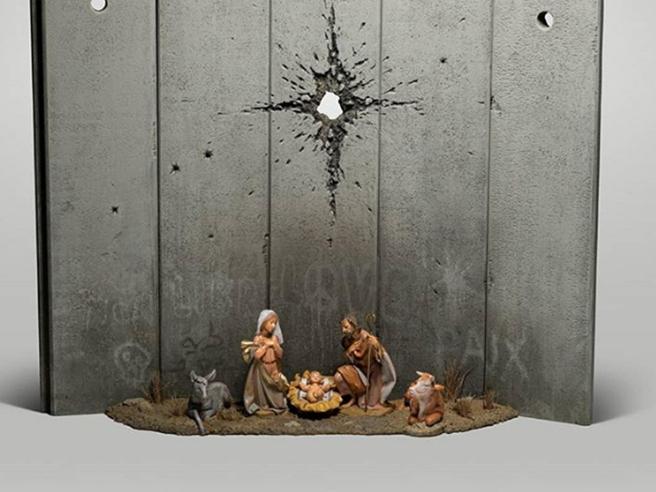  «La cicatrice di Betlemme» Il Presepe di Banksy