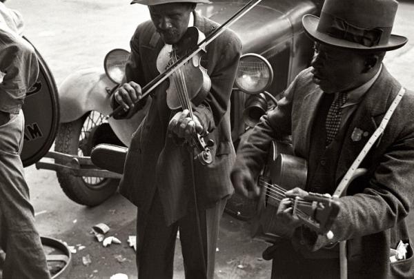 Blind fiddler, 1935