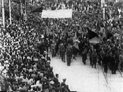 I funerali di Durruti. Madrid, 22 novembre 1936.
