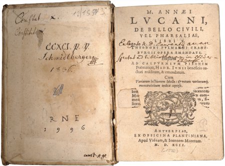 La Farsaglia: Edizione di Anversa del 1592.