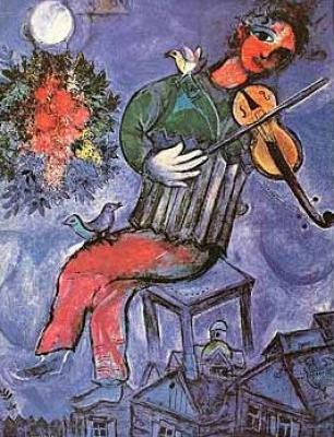 Marc Chagall, Le violon sur le toit
