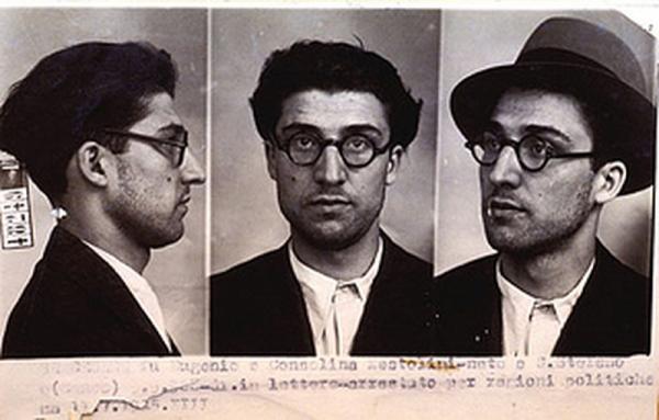 Cesare Pavese nel 1935, all'epoca del suo arresto per antifascismo