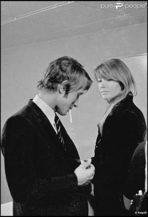 Françoise Hardy et Jacques Dutronc, 1967