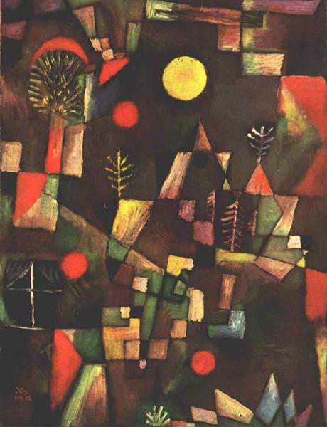 Paul Klee 1919- Der Vollmond / Plenilunio